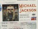 Michael Jackson Dangerous Tour - Set of 4 Ticket Stubs f... UK concert ticket