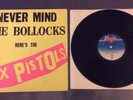 SEX PISTOLS NEVER MIND THE BOLLOCKS UK STEREO VIRGIN LP PLAIN PINK BACK V2086