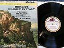 HMV ASD 537 Gold label, NM Vinyl, Menuhin Davis Berlioz