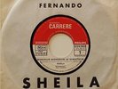 SHEILA BONJOUR MONSIEUR LE DIRECTEUR/FERNANDO RARE 45T JUKEBOX 7' MINT