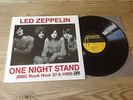 LED ZEPPELIN ONE NIGHT STAND ( BBC ROCK HOUR 27.6.69) RARE USA ATLANTIC LP*NM/NM