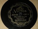 78rpm Jazz Victor 38077 - FESS WILLIAMS ROYAL FLUSH ORCH - Hot Town