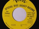 PAT THOMAS: I Can't Wait Until I See My Baby's Face / The Long Long Night 45 (d