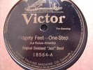 1918 Original DIXIELAND JAZZ BAND FIDGETY FEET One Step / Lazy Daddy 78