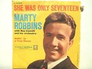 Marty Robbins  Columbia 4-41208 She Was Only Seventeen Rare Picture Sleeve Nice