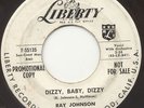 POPCORN/R&B 45 Ray Johnson - Dizzy Baby b/w Can't Stop Lovin' You (Liberty) HEAR