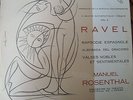 RARE ED1 RAVEL VOL.3 MANUEL ROSENTHAL VEGA C 30A198 FRANCE