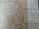 RARE ED1 RAVEL VOL.4 MANUEL ROSENTHAL VEGA C 30A199 FRANCE