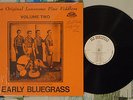 Original Lonesome Pine Fiddlers LP Early Bluegrass Vol 2 Curly Ray Cline Signed