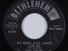 Northern Soul 45 NINA SIMONE My Baby Just Cares For Me BETHLEHEM VG+ HEAR