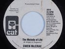 Modern Soul 45 GWEN MCCRAE The melody Of Life CAT HEAR