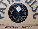 MUSIC HALL COMEDIAN ERNEST SHAND - ‘INTRODUCTIONS’ RARE ETCHED LABEL PATHE 78
