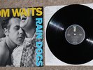 TOM WAITS RAIN DOGS  EXCELLENT/NMINT vinyl w Lyric inner sleeve