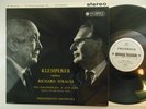KLEMPERER Conducts RICHARD STRAUSS / Columbia SAX 2367 / 1st Ed  B & S /  SUPERB