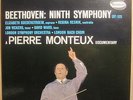 WST 234 beethoven NINTH SYMPHONY 2lp PIERRE MONTEUX westminster NM