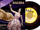DALIDA LOVE IN PORTOFINO CHANSON ORPHEE UNIQUE SLEEVE SINGLE BARCLAY 45 7
