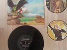 BUDGIE NEVER TURN YOUR BACK ON A FRIEND VINYL LP + 2 X 7