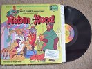 ROBIN HOOD Walt Disney Story and Songs w/ book RECORD LP VG++