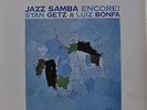 Stan Getz Luiz Bonfa Maria Toledo Jazz Samba Encore Japan gatefold LP Insert