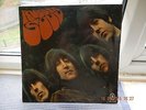 THE BEATLES  1965  GERMAN ODEON  LP RUBBER SOUL  RED WHITE GOLD ODEON & INNER