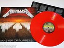 Metallica 'Master Of Puppets' 1989 Re-Issue LP Orange/Red Colored Wax Rare NM/NM