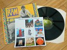 PAUL McCARTNEY BEATLES 1971 UK 1st PRESS RAM EXCELLENT & APPLE PROMO POSTER MINT