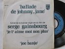 SERGE GAINSBOURG   French  SP 