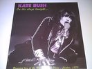 KATE BUSH - On the Stage Tonight LP Vinyl