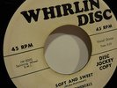 THE CONTINENTALS 45 rpm on Whirlin Disc DJ Copy VG++ & VG++