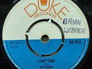 KEN PARKER I CAN'T HIDE / KANSAS CITY OG UK DUKE RECORDS 7