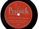 BLUES 78 : CLARENCE GATEMOUTH BROWN ON PEACOCK 1505 IN E CONDITION