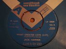 JACK HAMMER - WHAT GREATER LOVE EX+ UK UNITED ARTISTS DEMO 45 NORTHERN SOUL