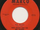 MIKE ADAMS & THE RED JACKETS on Marco —SO BLUE— r&b instro oldies 45 | LISTEN