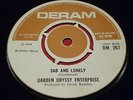 Garden Odyssy Enterprise. Sad and Lonely / Sky Pilot. Deram DM 267. Psych.