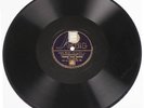 French Swing Label 78 rpm Record Andre Ekyan w Django Reinhardt Tiger Rag 1937