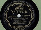JAZZ 78 : FESS WILLIAMS ROYAL FLUSH ORCHESTRA ON VICTOR SCROLL V-38064
