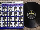 THE BEATLES - A HARD DAY'S NIGHT - ORIG OZ PRESS YELLOW AND BLACK MONO LP - 1964