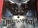 Immortal All Shall Fall LP First Press Death Black Metal Marduk Watain