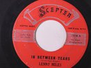 LENNY MILES: In Between Tears / I Know Love 45 Soul