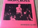 IRON CROSS Skinhead Glory TKO TEST PRESS #17/25 EP vinyl agnostic front oi lp