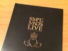 Simple Minds In the City of Light LIVE Limited Edition Glitter Embossed Foil