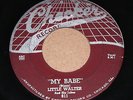 Original Checker 45 LITTLE WALTER Thunder Bird / My Babe RARE ONE 