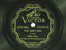 Willie Kelly (Roosevelt Sykes) Side Door Blues/You Can't Win 1931 Victor 23263