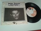 RARE JUKE BOX JEAN FERRAT - EXCUSEZ MOI/PAUVE PETITS C... AVEC LANGUETTE - 60890