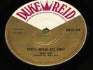 HUGH ROY You'll Never Get Away / TOMMY McCOOK Rock Away  UK DUKE REID 1970
