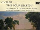 VIVALDI the 4 Seasons / ALAN LOVEDAY / MARRINER  Oval ED1 Argo  ZRG 654 NM
