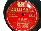 CAB CALLOWAY Orch KURT WEILL Ira GERSHWIN ALL AT ONCE / Dawn Time 78
