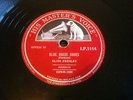 Elvis Presley Blue Suede Shoes / Tutti Frutti Rare HMV Irish Pressing 78 RPM