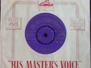 ELVIS PRESLEY BLUE SUEDE SHOES.HIS MASTER'S VOICE PURPLE & GOLD. RARE