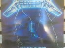 METALLICA ride the lightning LP ORIGINAL MEGAFORCE all inserts rare METAL thrash